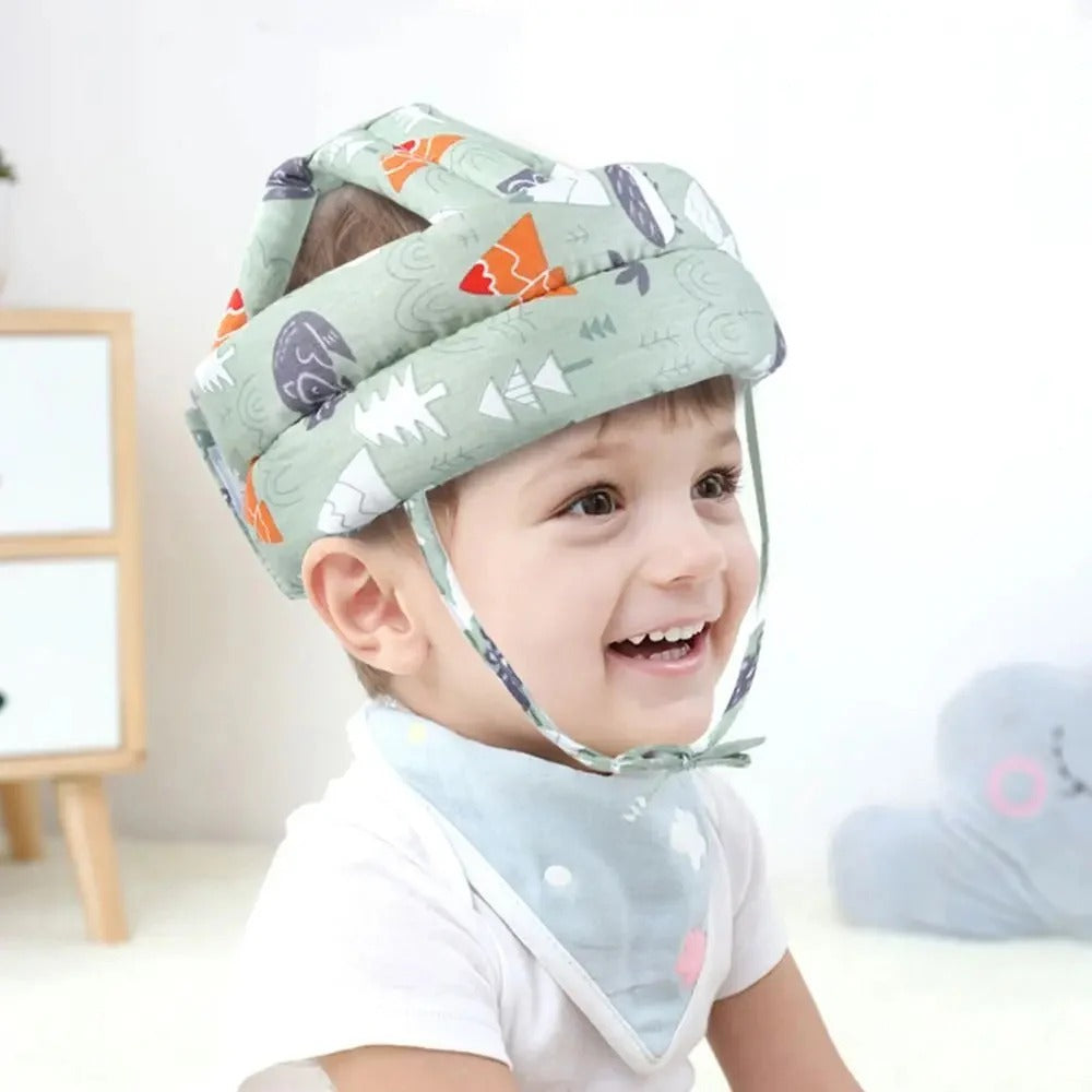 Child Head Protection Cap – Adjustable Safety Helmet for Toddlers | Soft Lightweight Baby Safety Hat